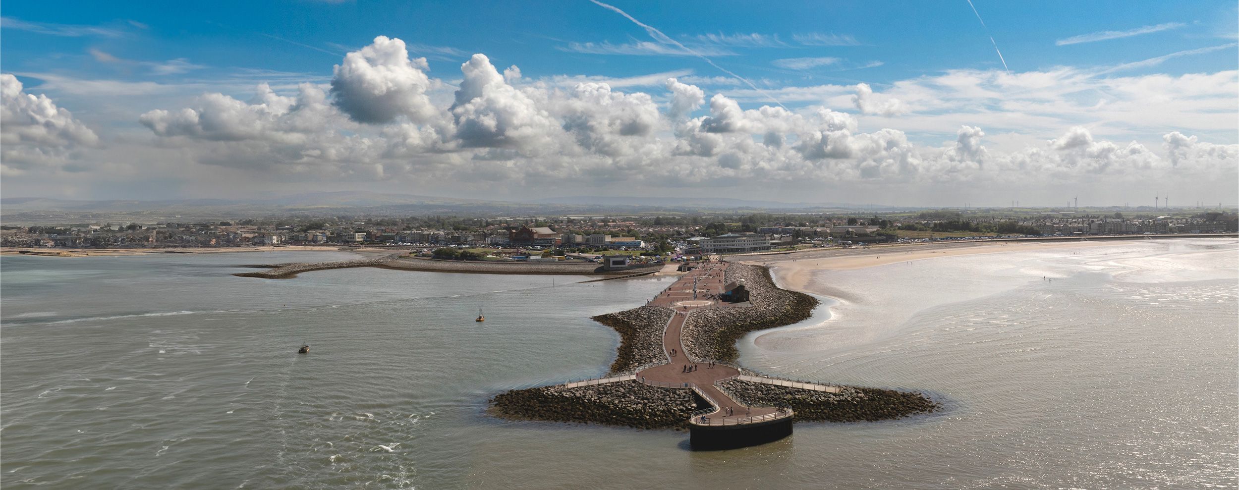 Morecambe Bay Stone Jetty
