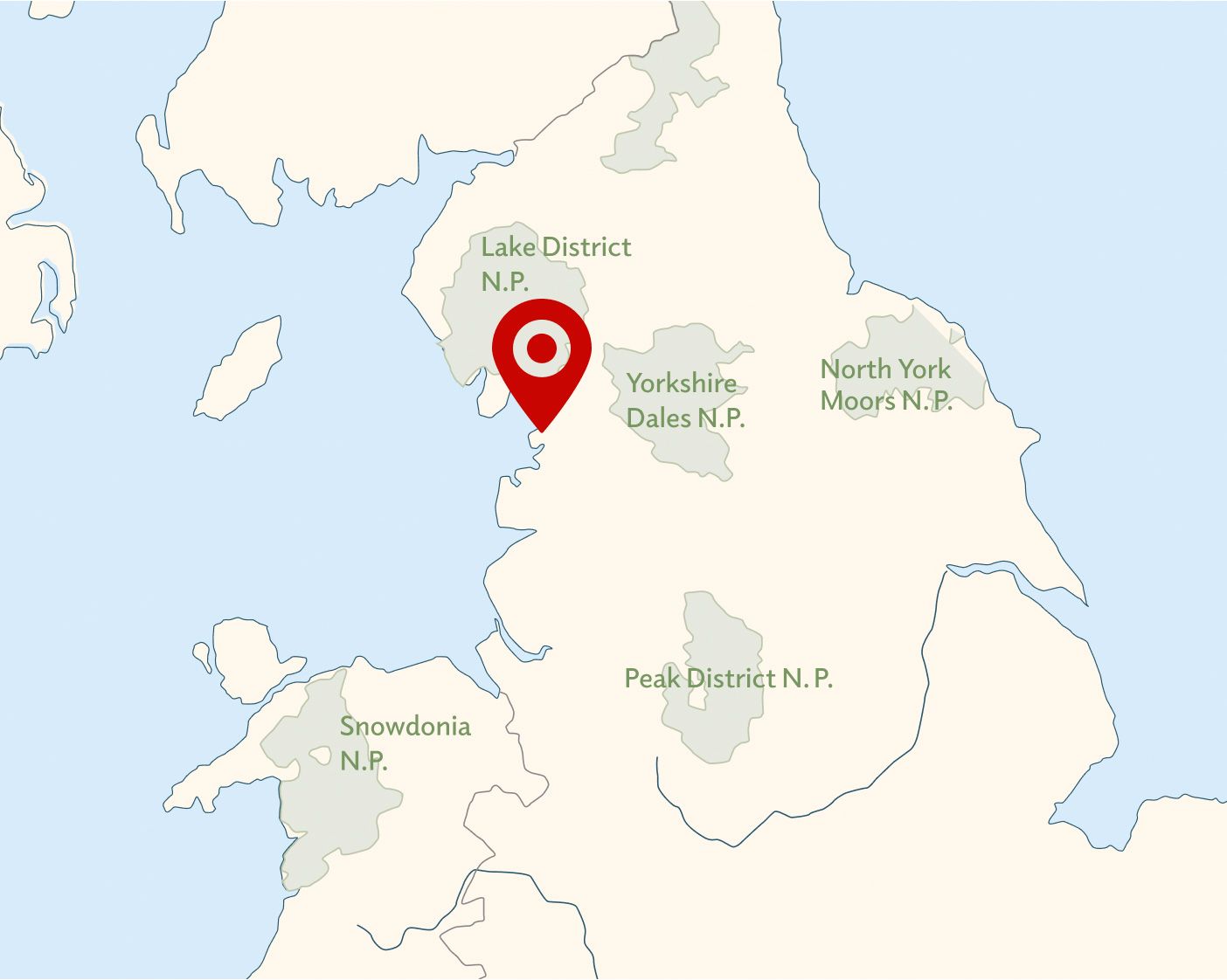 Location map with pin